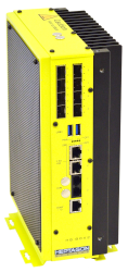 Edge server HQ-Box2 Storage-M for SSD RAID Storage and M.2 AI accelerators
